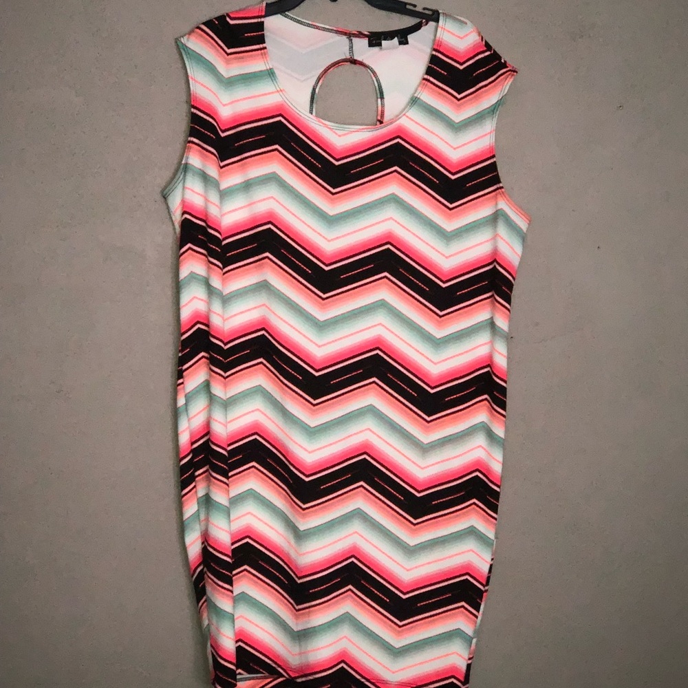 Multiple color dress